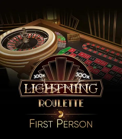 Play the First Person Lightning Roulette slot by Evolution on Betico Casino