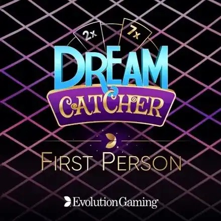 Official Table Games logo: First Person Dream Catcher by Evolution at Betico Casino