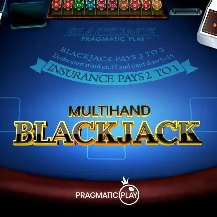 Multihand Blackjack game by Pragmatic Play – logo hosted on Betico Casino