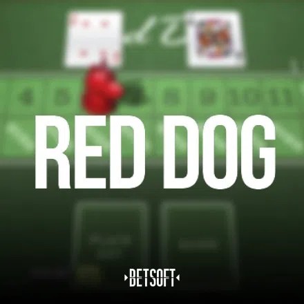 Red Dog by Betsoft Gaming, showcased at betico-casino.de – game logo