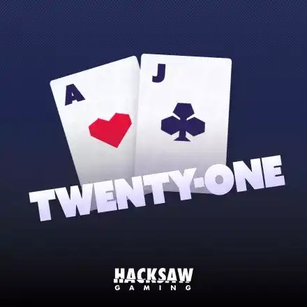 Table Games logo of Twenty-One from Hacksaw Gaming at Betico Casino